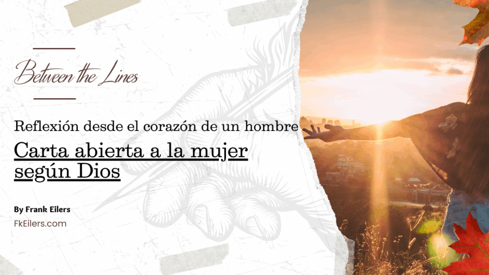 Mujer mirando al cielo con esperanza, símbolo de restauración e identidad divina